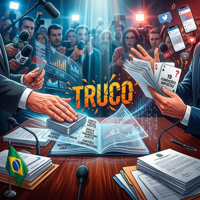 JOGO DE NARRATIVAS E TRUCO POLÍTICO NA RETA FINAL