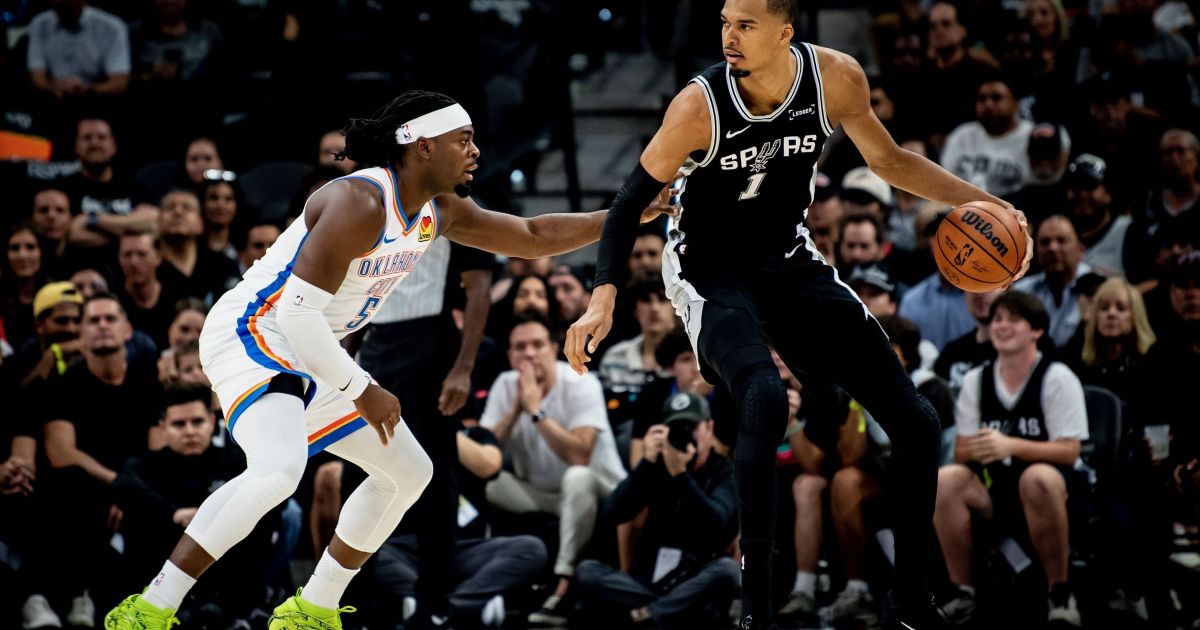 NBA: Wembanyama dá show, Spurs dominam o Thunder e forçam o Jogo 7